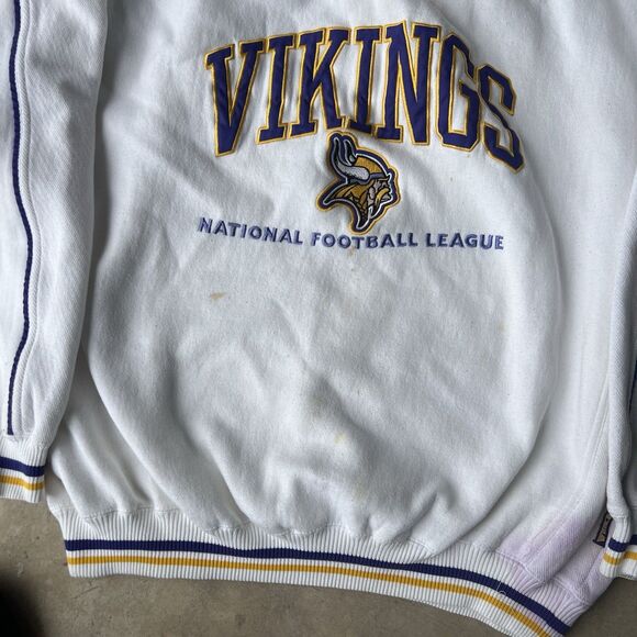 Minnesota Vikings away Home Sweatshirt Lee Sport Size XXL 1990s **** - Picture 3 of 4